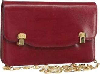 Celine Pre-owned Cross Body Bags, female, Red, Size: ONE SIZE Pre-owned Vintage Cross Body Bag