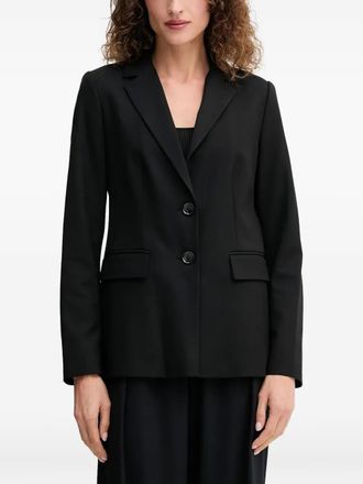 Benetton button-fastening blazer - Black