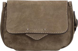 Gianni Chiarini Su&egrave;de Tas - Dames - Schoudertassen - Bruin - ONE Size - Su&egrave;de - Tassen