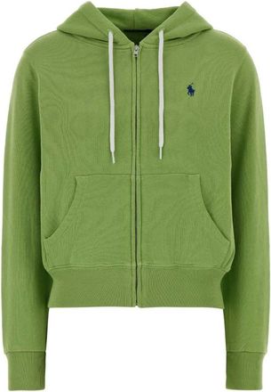 Ralph Lauren Green Embroidery Logo Hoodie