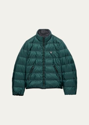 Prada Mens Re-Nylon Down Jacket