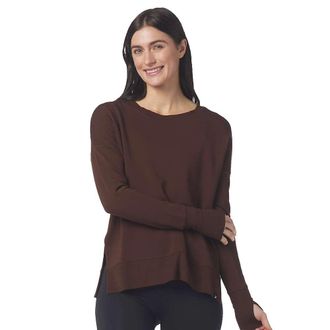 Glyder Glyder Womens Lounge LS Top - Large - Espresso