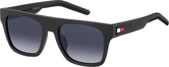 Tommy Hilfiger Grey Shaded Square Mens Sunglasses TH 1976/S 0FRE/9O 52