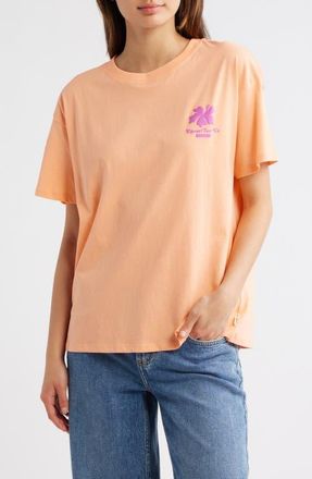 Rip Curl Topanga Canyon Graphic T-shirt in Papaya at Nordstrom, Size Xx-Large