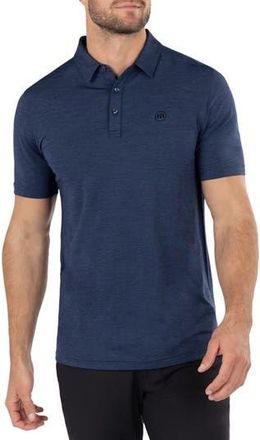 Travis Mathew Heating Up Polo in Heather Navy at Nordstrom Rack, Size Small