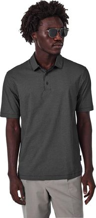 A|X Armani Exchange Klassiek poloshirt met structuur voor heren (Marine)