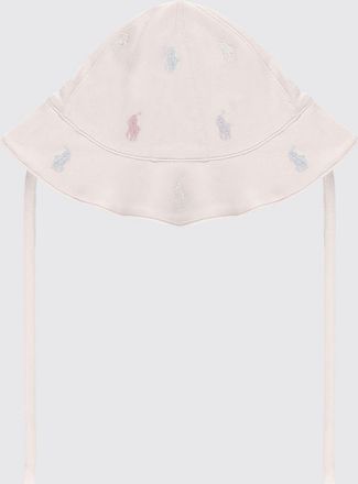Polo Ralph Lauren Cappello in cotone con logo ricamato all-over Polo Ralph Lauren