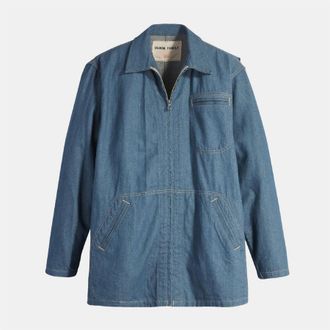 Levi's Mens Levis Df Short Coat in Blue Indigo Rns - Size X-Large