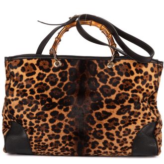 Gucci Bamboo Shopper Tote Schoudertas