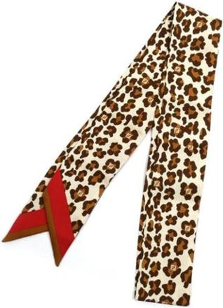Fendi Pre-owned Scarves, female, Multicolor, Size: ONE SIZE Pre-owned Silk Scarf