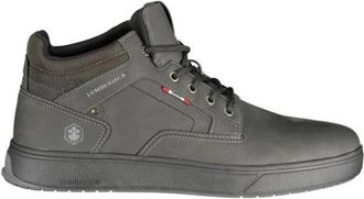 Lumberjack Polyester Sneaker met Gedempte Zool - Heren - Sneakers - Zwart - 41 EU - Polyester - Schoenen