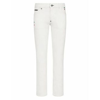 Philipp Plein Uomo, Jeans, Bianco, W30, new