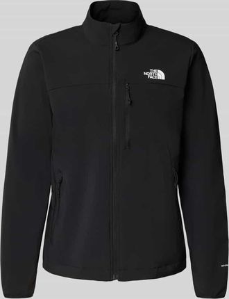 The North Face Jacke mit Stehkragen und Logo in Black, Gr&ouml;&szlig;e XXL