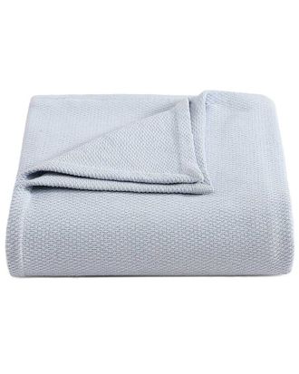 Tommy Hilfiger Cotton Pique Solid Blanket