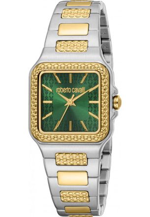 Roberto Cavalli Womens RC5L170M0055 Ladies Crest Watch - Silver - One Size