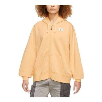 Air Jordan (WMNS) Air Jordan Logo Flight Jacket Orange DZ3360-251