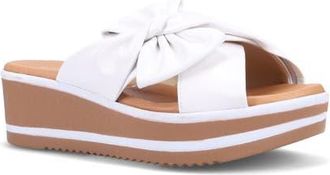 Ron White Paislee Platform Wedge Salide Sandal at Nordstrom, Size 10-10.5Us