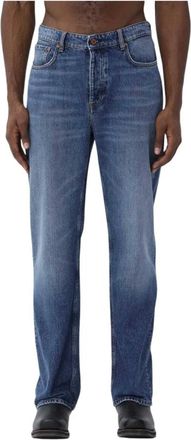 Won Hundred Heren, Jeans, Blauw, Maat: W28 L34 Katoen