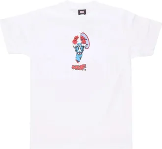HUF Avengers Witte Tee Korte Mouw T-shirt - Heren - T-shirts - Wit - XL - Katoen - Tops