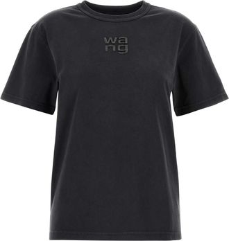 Alexander Wang Black Cotton T Shirt