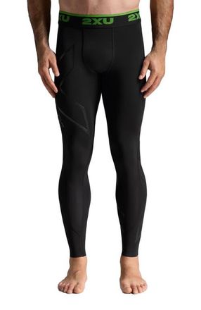 2XU Mens Refresh Recovery Compression Tights in Black/nero at Nordstrom, Size Xxx-Large