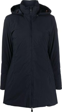 Save The Duck Rachel hooded parka - women - Recycled Polyester/Recycled Polyester - 4 - Blue