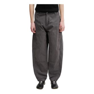 Alpha Industries Workwear Deck Pant - Heren - Wijde Broeken - Grijs - W34 - Katoen - Broeken