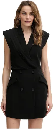 Karl Lagerfeld Vestido Mini Ajustado - Dresses - Mujer - Negro - S