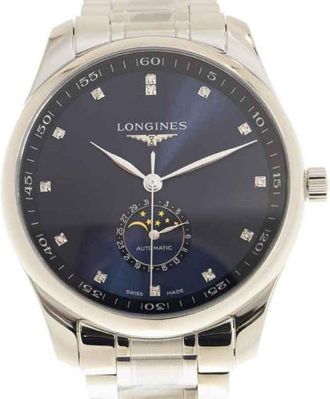 Longines Master Collection Automatic Moon Phase Diamond Unisex Watch L2.919.4.97.6