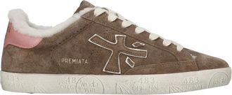 Premiata Stevend Sneaker - Dames - Schoenen - Bruin - Maat: 36 EU Wol
