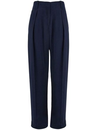 Ferragamo Broek met wijde pijpen - Blauw