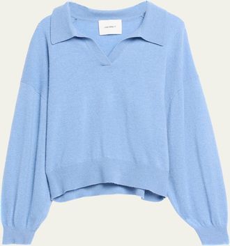 Lisa Yang Katriel Cashmere Polo Sweater