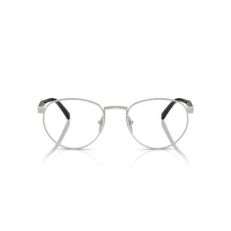 Prada 0pr B52v Round Metal Frame Eyeglasses