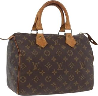 Louis Vuitton Pre-owned Handbags, female, Brown, Size: ONE SIZE Pre-owned Speedy 25 Hand Bag