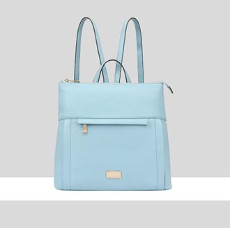 Paul Costelloe Womens Otava Leather Backpack - Blue - One Size