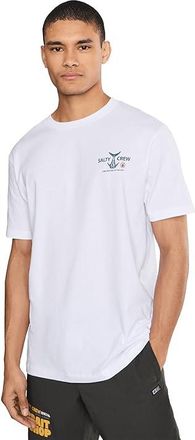 Salty Crew Ichiban Short Sleeve Mens T Shirt White : 2XL, Cotton