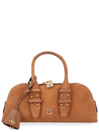 Pinko Womens Shoulder Bag Escape Buff Leather