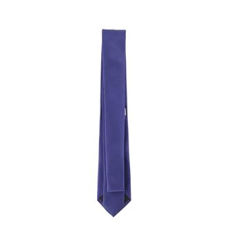 Dior Cravatta in Seta con Logo Jacquard - - Accessories - Uomo - Blu - ONE SIZE