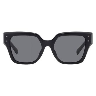 Dolce & Gabbana Dark Grey Square Ladies Sunglasses DG4471F 501/87 52