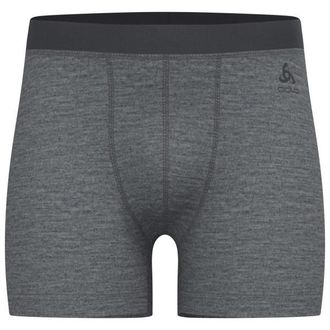 Odlo Merino 160 Boxer Merinounterw&auml;sche f&uuml;r Herren | grau