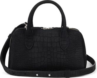 WE-AR4 The Ivy 22 Leather Satchel in Black at Nordstrom