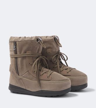 Bogner Laax 8 B suede snow boots