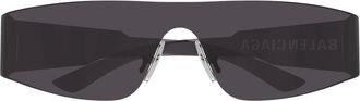 Balenciaga Sunglasses, unisex, Gray, Size: ONE SIZE Bb0041S Full-lens Sunglasses