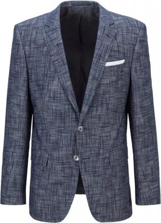 HUGO BOSS Hutsons 5 Jas - Heren - Blazers - Blauw - M - Jassen