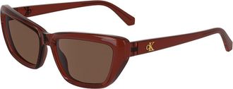 Calvin Klein Jeans CKJ24623S 618 Womens Sunglasses Size 55