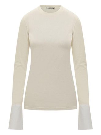 Darkpark Black Nora Long-Sleeved Cotton T-Shirt