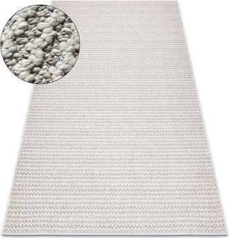 RugsX Carpet JERSEY 19236 grey - structural, loop BOHO beige 200x290 cm
