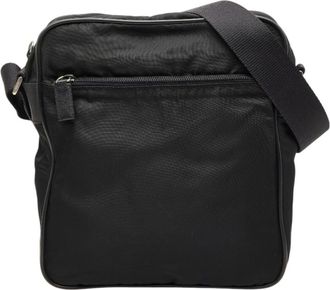 Prada Black Nylon Shoulder Bag (Pre-Owned)