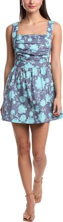Free People Meet Me In Maui Printed Mini Dress
