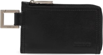 Jacquemus Le Porte-Zipp&eacute; Cuerda kaarthouder - Heren - Portefeuilles - Zwart - ONE Size - Leer - Accessoires